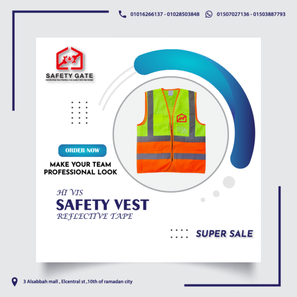 Safety vest class 2 Yellow/Orange