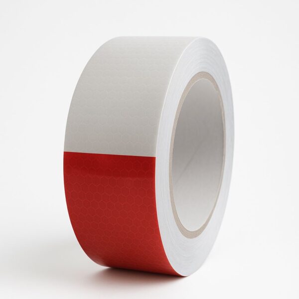 Honeycomb Reflective Tape (Red-White)